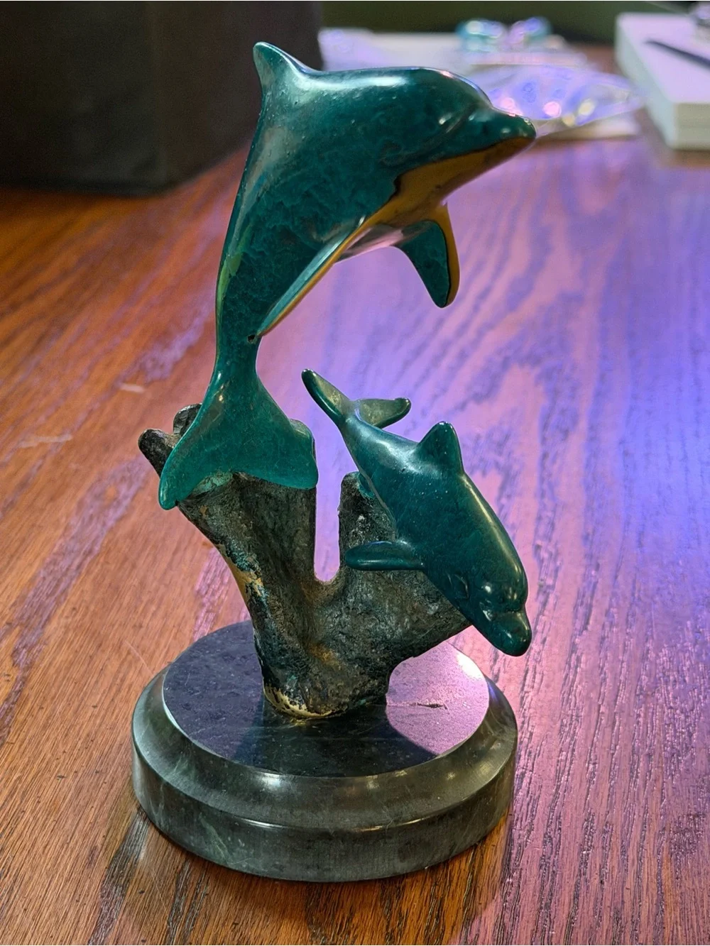San Pacific International DOLPHIN SCULPTURE STATUE 6